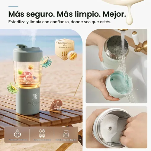 Vista 6 de Papablic [2026 NEW Upgraded] NutriWarm™ Portable Bottle Warmer