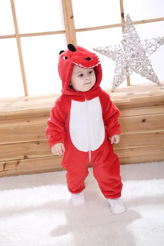 Vista 2 de TONWHAR Baby Boys Girls Animal Bodysuit Infant And Toddlers Romper Jumpsuit Halloween Costume Partywear