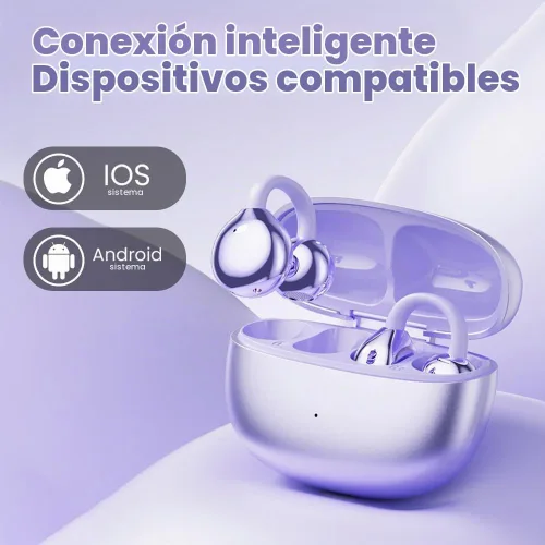 Vista 7 de Auriculares de traducción AI en tiempo real, 144 idiomas, traductor de idiomas inalámbricos en línea, dispositivo de traducción 3 en 1 con Violeta