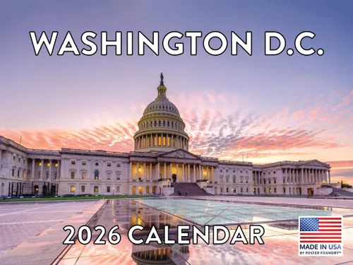Vista 126 de Calendario de Alabama 2026 para pared, 12 meses, mensual, recuerdos escénicos de AL Hecho en Estados Unidos