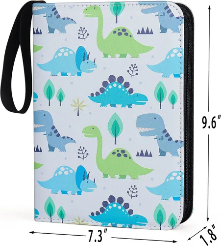 Vista 2 de Carpeta de tarjetas coleccionables de 4 bolsillos para 400 tarjetas