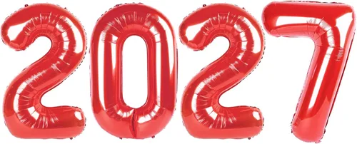 Vista 106 de Globos con números de 40 pulgadas, color negro, para decoraciones