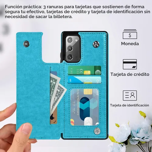 Vista 4 de BENTOBEN Funda tipo cartera para Samsung Galaxy Note 20 5G, piel sintética, resistente, resistente, a prueba de golpes, con ranuras para tarjetas