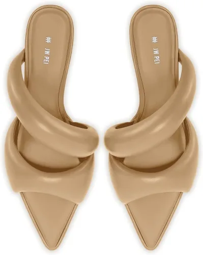 Vista 2 de JW PEI Sandalias de tacón Sara Mule para mujer