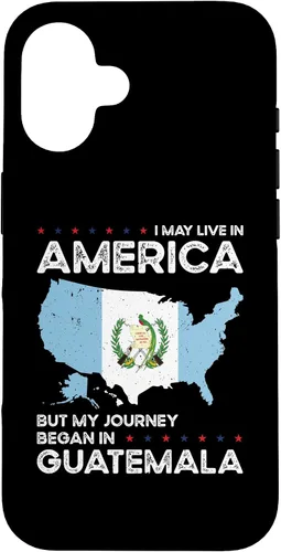 Vista 52 de Funda para iPhone 17, diseño de patriota guatemalteco estadounidense