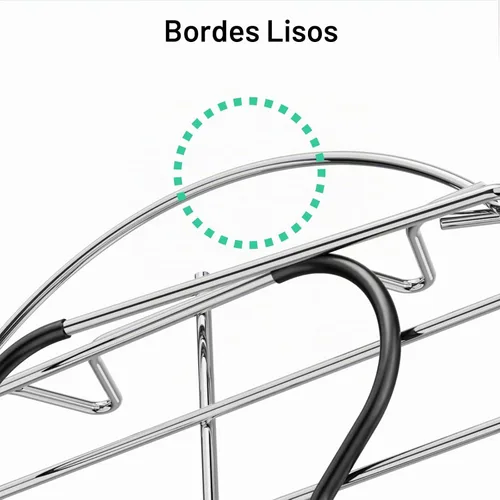 Vista 9 de GSlife - Estante de vapor para olla instantánea con mango de silicona - Accesorios de olla instantánea de acero inoxidable, estante de vapor