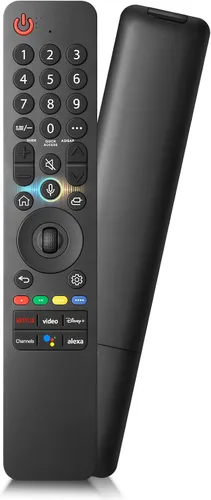 Vista 12 de Control remoto de repuesto solo para todos los televisores Roku, compatible con TCL Roku/Hisense Roku/Onn Roku Series Smart TV
