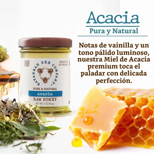 Vista 4 de Savannah Bee Company Miel - Miel pura, natural y cruda