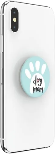 Vista 3 de PopSockets Agarre adhesivo para teléfono, soporte, soporte para teléfono, perro - Dog Mom