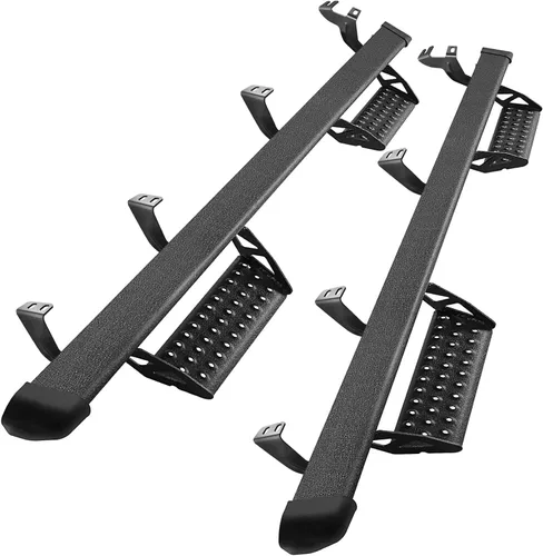 Vista 11 de Estribos laterales compatibles con Toyota 4runner 2010-2024 (sin faldones laterales)