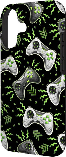 Vista 2 de Impresionante Retro Video Game Controller Gamer Boys Gaming Gift Case para iPhone 17