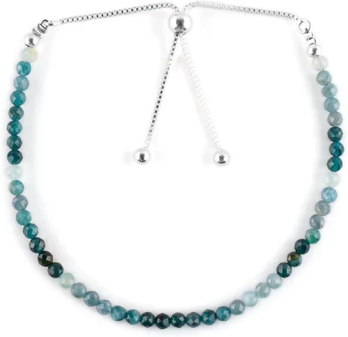 Vista 29 de Pulsera bolo de cuentas micro de piedras preciosas multicolor