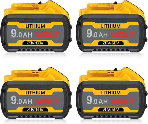 Vista 9 de 1 paquete de 9.0Ah DCB606 de repuesto para batería Dewalt 60V batería 20V