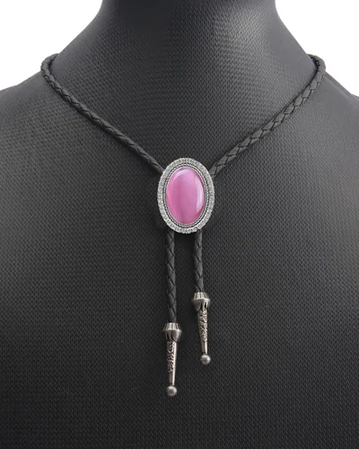 Vista 255 de Jeilwiy Corbata de bolo para hombre, corbata de vaquero occidental, collar de corbata de bolo dorado, corbata de cuero, corbata de Halloween