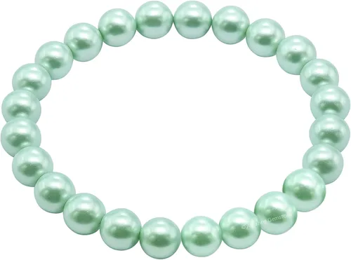 Vista 526 de Amazing Gemstone Crystal Bracelet for Women Men's Gifts - Protection Healing Crystal Bracelet - 8mm Gemstone Beaded Stretchable Bracelet Pulseras