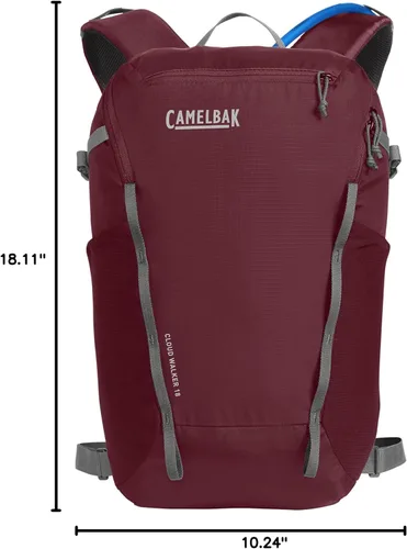 Vista 7 de CamelBak Cloud Walker 18 - Paquete de hidratación para senderismo, Cabernet