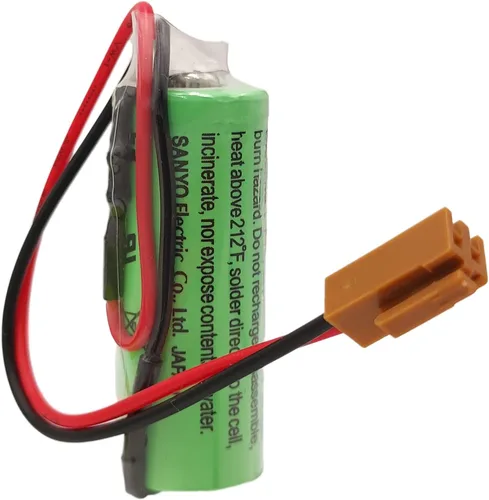 Vista 6 de (30 piezas) CR17450SE-R 3V 2500mah PLC batería para FANUC A98L-0031-0012 CNC sistema con conector