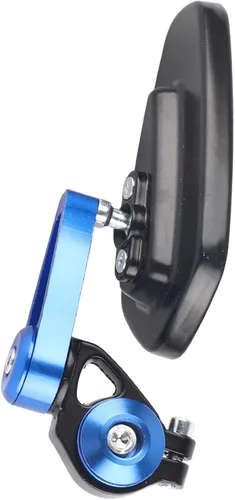Vista 6 de Espejos retrovisores para motocicleta, espejos retrovisores laterales universales para motocicleta, aleación de aluminio, 7/8 pulgadas, 0.866 in