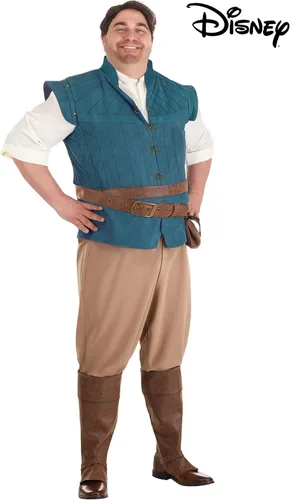 Vista 6 de Disneys Tangled Flynn Rider - Disfraz de jinete para hombre talla grande