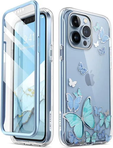Vista 12 de i-Blason Funda protectora elegante, delgada y completa con protector de pantalla integrado para iPhone 13 Pro de 6.1 pulgadas, serie Cosmo