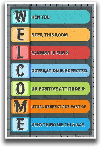Vista 7 de Pósteres motivacionales inspiradores para la escuela, aula, habitación infantil, citas motivacionales, póster de mentalidad de crecimiento