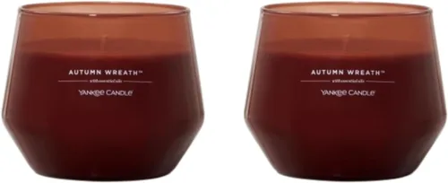 Vista 6 de Yankee Candle Vela de estudio con aceites esenciales, noche de verano, 10 onzas (paquete de 2)