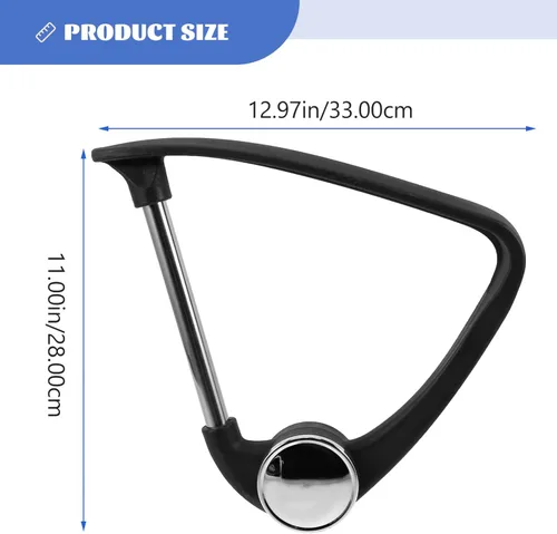 Vista 3 de Veemoon Reposabrazos para silla de oficina, 2 piezas, repuesto para silla de computadora, accesorios