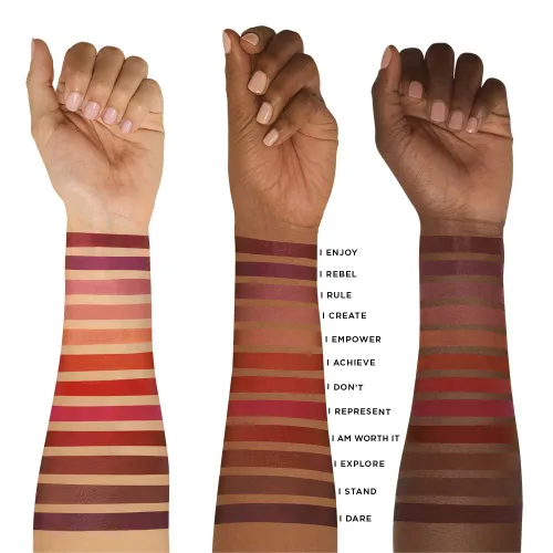 Vista 6 de L'Oréal Paris Makeup Rouge Signature - Pinta labios de larga duración acabado mate, ultraligero, ultracómodo, color de pigmento alto, aplicador