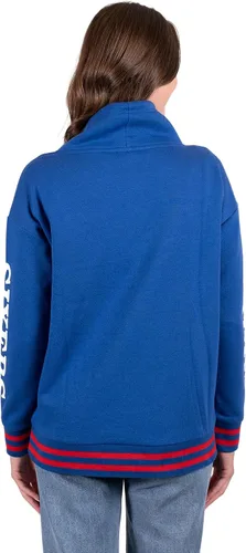 Vista 2 de Ultra Game - Sudadera con capucha de forro polar para mujer de la NBA con cuello de embudo