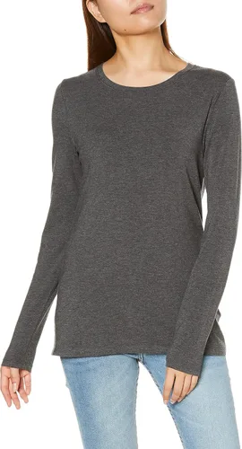 Vista 30 de Amazon Essentials Camiseta de manga larga y cuello redondo para mujer (disponible en tallas extragrandes)