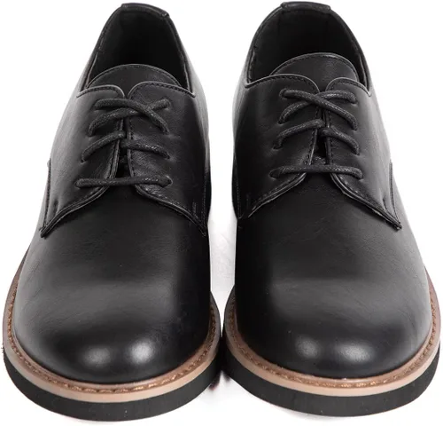 Vista 6 de CHERRY POPO Mocasines para niños, zapatos de barco casuales para niños, zapatos de vestir para niños