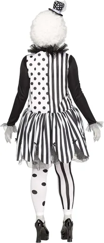 Vista 3 de Fun World Womens Plus Size Killer Clown Costume