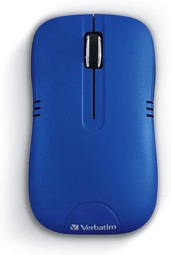 Vista 5 de Verbatim Commuter Mouse óptico inalámbrico, 2.4 GHz, 1200 DPI, azul mate