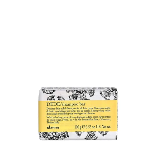 Vista 14 de Davines Shampoo Bar, Practical Compact Solid Texture Turns into Rich Creamy Foam, Travel