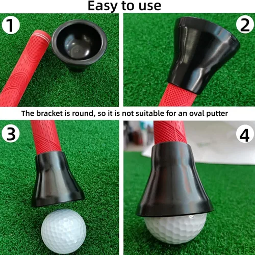 Vista 4 de Paquete de 8 herramientas para recoger pelotas de golf, 5 colores (color mezclado)