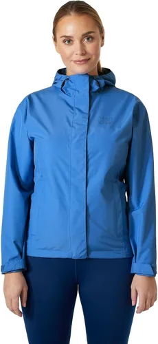 Vista 17 de Helly Hansen Chaqueta de Lluvia Seven J para Mujer Impermeable, Resistente al Viento y Transpirable con Capucha Rosa fuerte