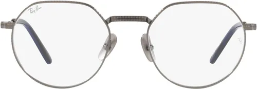 Vista 11 de Ray-Ban Unisex Rx8265v Jack Titanium Round Prescription Eyewear Frames