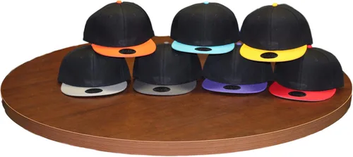 Vista 4 de El Snapback personalizado Sombrero Otto Bordó Su Propio Texto Flatbill Bill El Snapback