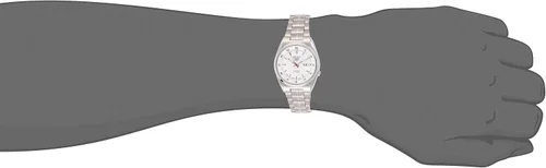Vista 5 de Seiko 5reloj automático Day-Date fabricado en Japón de los hombres snk559j1