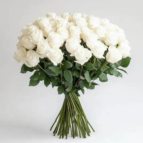 Vista 26 de GlobalRose Ramo de 50 rosas surtidas, rosas de origen responsable, flores frescas, ramo fresco de flores seleccionadas a mano para el día