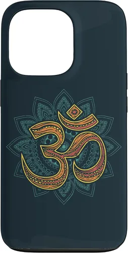 Vista 10 de Funda con diseño de mandala espiritual Om para iPhone 17