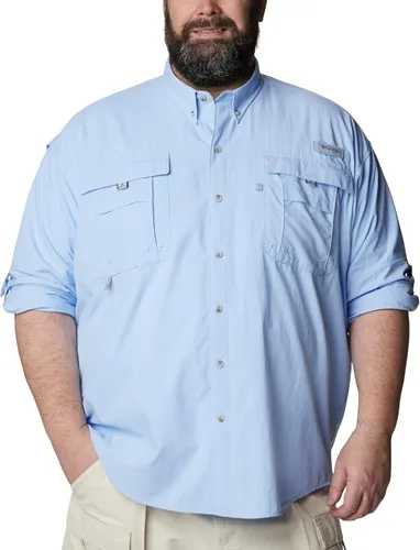 Vista 6 de Columbia PFG Bahama II - Camisa de pesca de manga larga para hombre, SPF 30