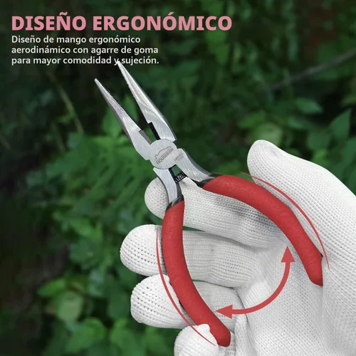 Vista 5 de Needle Nose Pliers, 5 Inch, 2 Pack, Jewelry Making Tools Small Needle Nose Pliers for Cutting and Bending Wire, Small Pliers for DIY, Crafts