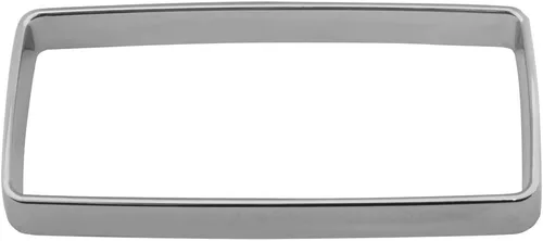 Vista 2 de Grand General 66994 - Bisel de plástico cromado con visera para Kenworth