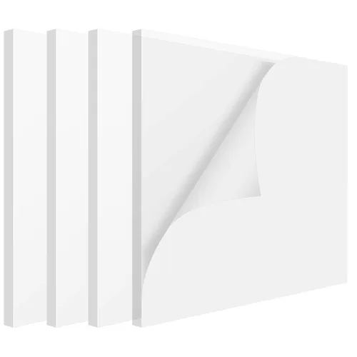 Vista 9 de PINGEUI Paquete de 2 hojas de plexiglás acrílico transparente de 12 x 8 x 3/8 pulgadas, paneles de plexiglás fundido duradero, tablero de plexiglás