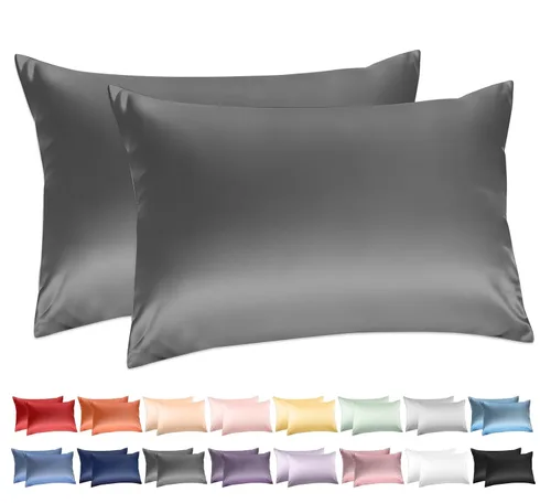 Vista 25 de Deep Dream - Juego de 2 fundas de almohada estándar 100% algodón de 600 hilos, 20 x 26 pulgadas, cierre de sobre súper suave y transpirable (negro)
