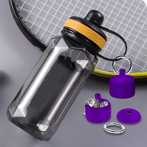 Vista 5 de TONGMAO Llavero de viaje con soporte para anillos, caja de almacenamiento de joyería de viaje pequeña para aretes, anillos, collares, pulseras