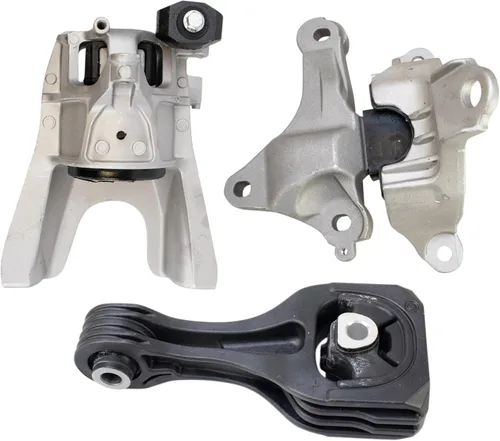 Vista 103 de TRQ Kit de montaje de motor de transmisión de motor de 5 piezas compatible con Ford Five Hundred Montego 6sp Auto AT 2005 - 2007