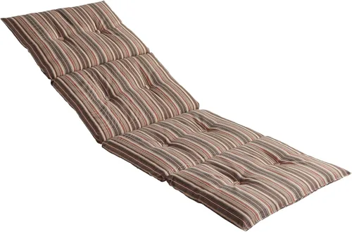 Vista 12 de Greendale Home Fashions Cojín de tumbona ligero para exteriores de 72" x 25", ártico