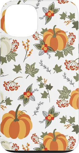 Vista 7 de Fall Leaves Autumn Pumpkin Pattern Autumn Vibes Color Case for iPhone 17